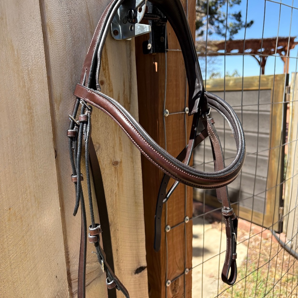 VR Tack padded hackamore bridle